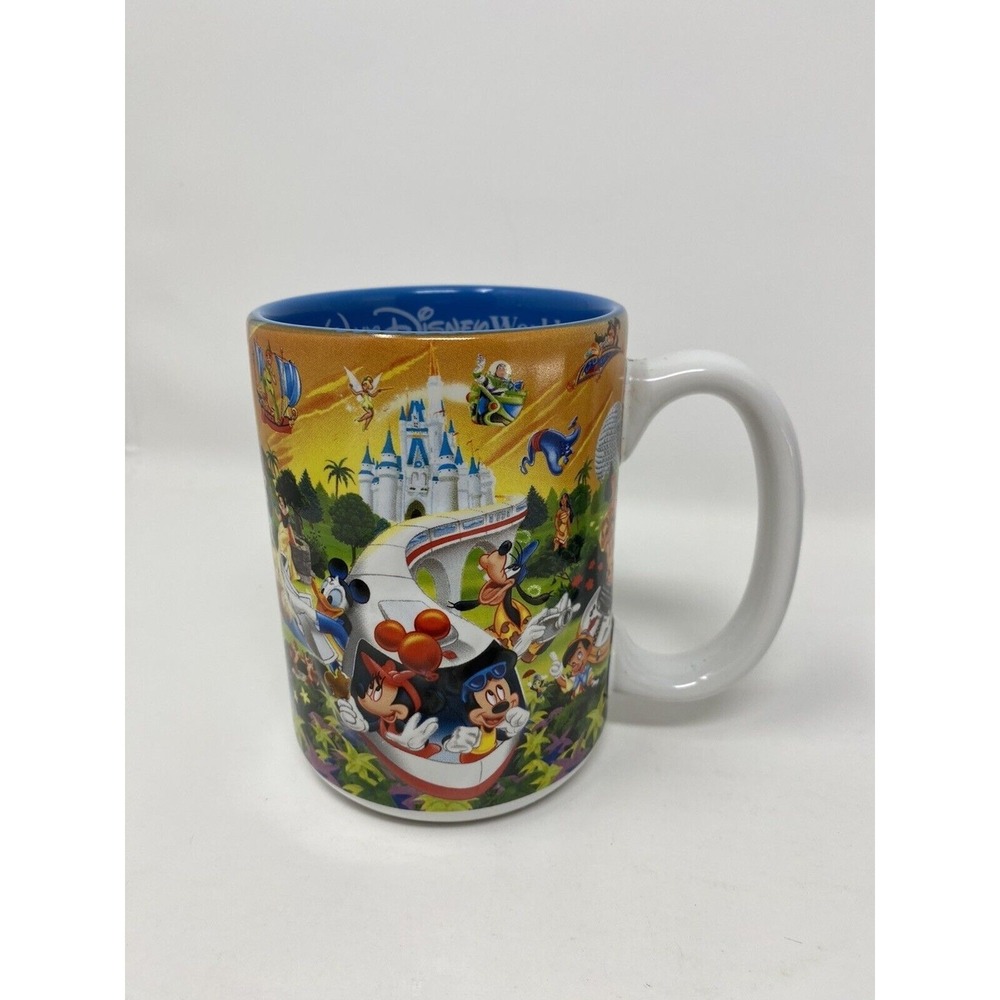 Walt Disney‎ World Resort Coffee Mug Monorail Theme Parks 3D DAD